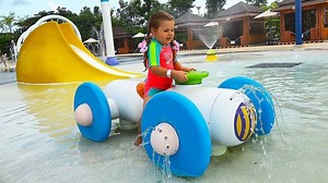 32K views · 636 reactions | Roma and Diana Rides the Water Slides at...