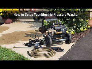 How to Setup Your Electric Pressure Washer