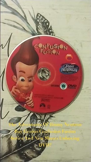 The Adventures Of Jimmy Neutron Boy Genius Confusion Fusion Series And New Shows Unboxing DVD? 📀