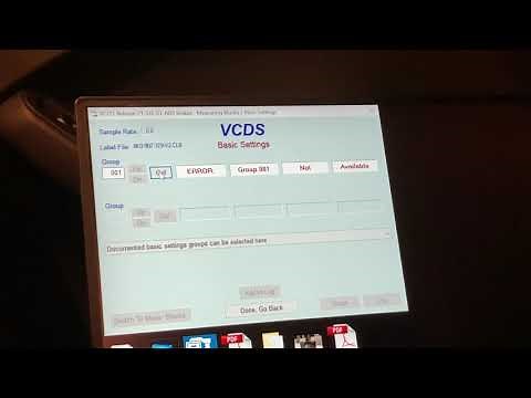 VCDS Vagcom ABS Brake Bleed Audi A4 S4 B8 B8.5