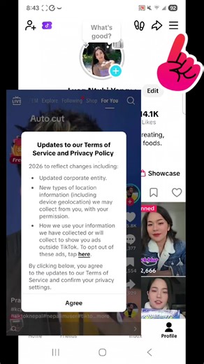 how to turn off targets ads on TikTok. #fyp #vi | ads on tiktok