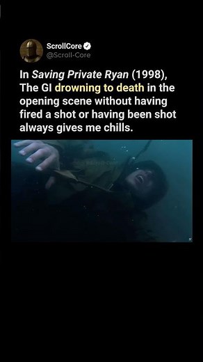 This scene in Saving Private Ryan gives me chills 🥶