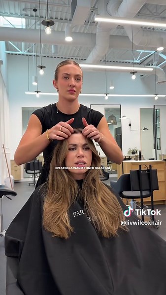 Creating a Warm Toned Balayage for Fall