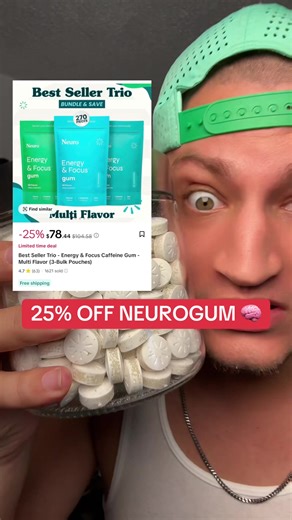 NEUROGUM flash sale #neurogum