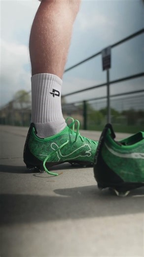 Grass camo boots 🤯 these are unreal #footballboots #puma #footballshorts #footballer