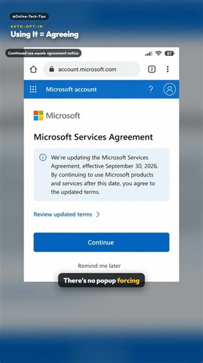 Microsoft's New Terms Kick In September 30th