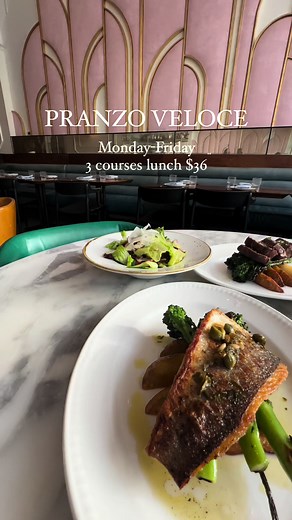 Pranzo Veloce at ORETTA 🩷 Monday to Friday 3 courses $36 🫶🏼🫶🏼 #pranzoveloce #lunch #pasta #oretta #toronto #fyp