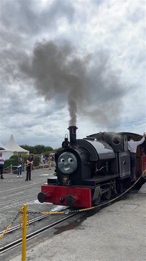 9.5K views · 288 reactions | Peter Sam departing Tywyn Wharf. This lovely little engine is based on the real-life locomotive Edward Thomas. It’s always a delight to see him hauling coaches along the Talyllyn Railway's scenic line.#AwdryExtravaganza #TalyllynRailway #PeterSam #EdwardThomas #RailwaySeries #ThomasTheTankEngine #ThomasAndFriends #Sodor #WelshRailway #HeritageRailway #SteamLocomotive #RailwayEvent #NarrowGauge | Cymru Rails | Facebook