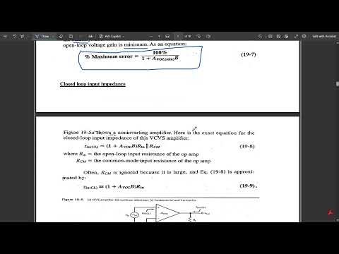 2 VCVS AMPLIFIER Voltage Gain, Stability, Impedances, Total Harmonic Distortion Explained | Module 4