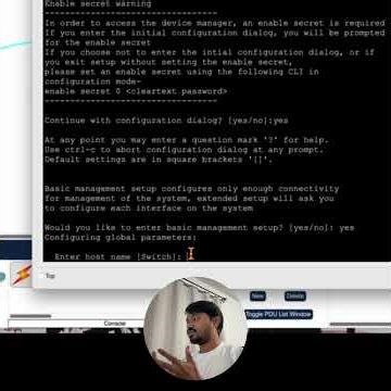 Remotely access network switch over network…#ccna #cisco #switch #telugu