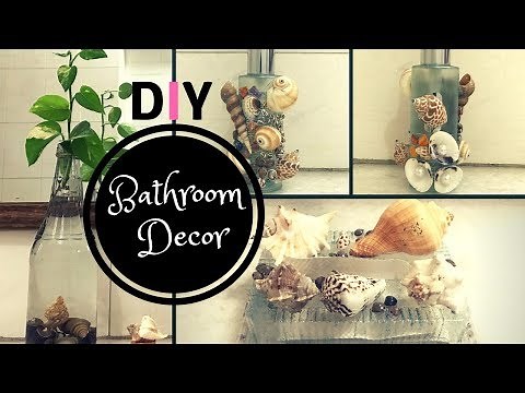 DIY Bathroom Decorating Ideas with Sea Shells | Bathroom Decor