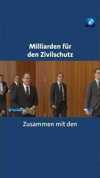 Milliardenpaket: Mehr Zivil- und Katastrophenschutz #tagesschau #nachrichten #krieg #zivilschutz