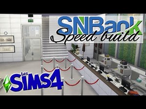 Banque Nationale Sims (SNB) ★ Speed build ★ Sims 4