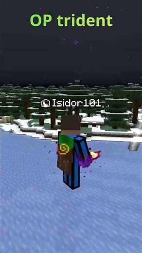 OP trident #minecraft