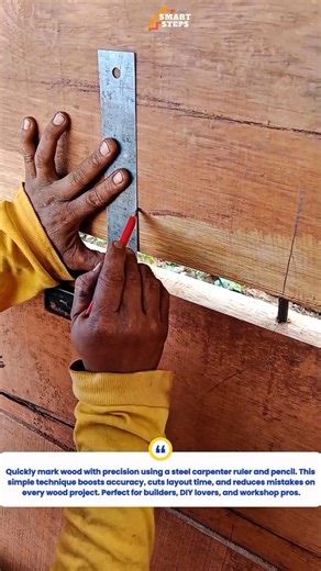 Precision Wood Marking Hack – Faster, Cleaner DIY Results (USA Short)