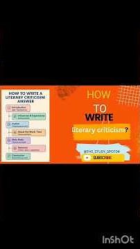 Easy Way to Attempt Literary Criticism Paper | #MAEnglish #StudyWithMe #ExamPreparation