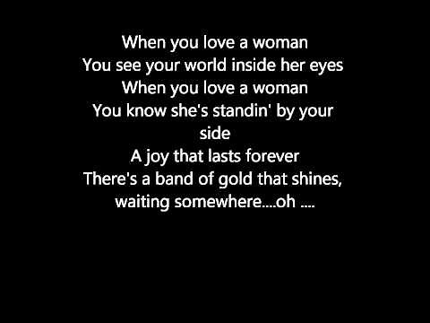 Journey- When You Love A Woman Lyrics