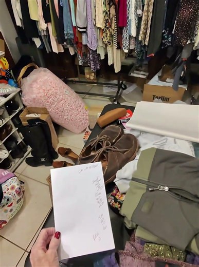 Turned 12.00 into 40.00 by thrifting used clothing and shoes 🥳