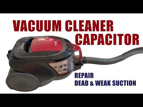 ON OFF Vacuum cleaner Capacitor check part 2