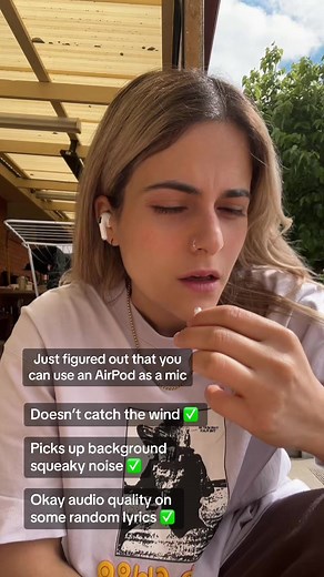 Using AirPods as a Microphone: A Surprising Trick