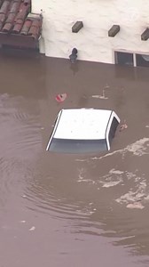33K views · 543 reactions | Parts of Highway 101 south of Gilroy is closed following a major storm that swept through the Bay Area, police said. Video shows the storm's impact as homes and highways are flooded. https://abc7.la/3QvsfFS | ABC7 | Facebook