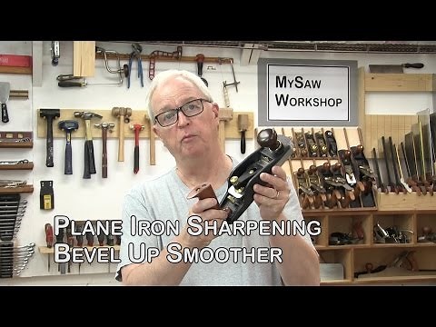 Plane Iron Sharpening - Bevel Up