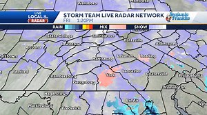 Live Local 8 Radar is showing heavier pockets of snowfall, especially in eastern York county into Lancaster county. The snow will begin to taper as we proceed through the rest of the evening hours, and end late tonight. Tune in to News 8 at 4, 5, and 6 for the latest forecasts! | WGAL News 8 Storm Team