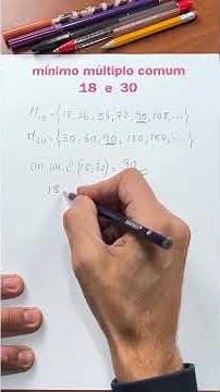 🟰 Least Common Multiple 🟰 Learn this simple calculation once and for all 😜 Math is cool 😎