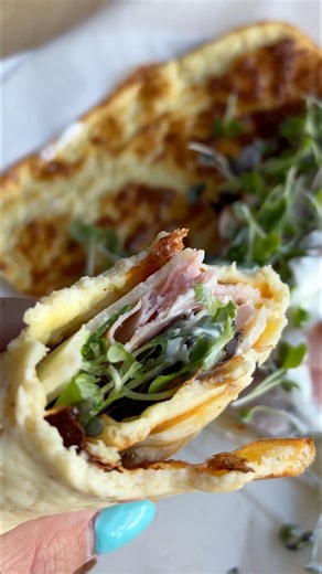 Save This - viral cottage cheese flatbread is light, high in protein and shockingly delicious 🌯 Easy to make, endlessly customizable, and perfect for easy lunches or meal prep wins. If you haven’t tried it yet, this is your sign 👀 Ingredients: * 1 cup 2% cottage cheese * 2 eggs * ½ tsp everyday seasoning Instructions: 1. Preheat the oven to 350 degrees F. 2. Line a baking sheet with parchment paper. 3. Combine your ingredients in a blender or food processor. 4. Blend until smooth. 5. Pour the