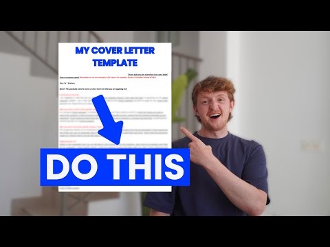 How to Write a Graduate Cover Letter (step-by-step walk through)