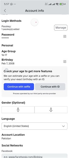How to change language on roblox account #shorts #roblox