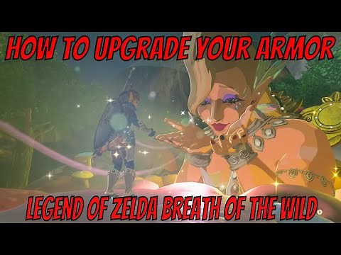 TLOZ BotW - How To Upgrade Your Armor (Great Fairy Fountain)