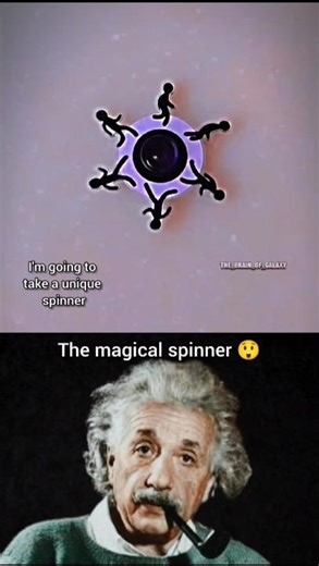 the MAGICAL spinner 😲 #physics #sigmaphysics #alberteinstein #shortsviral