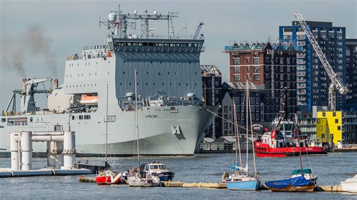 Britain prepares to send evacuation ship for possible civilian rescue mission from the Middle East | LBC