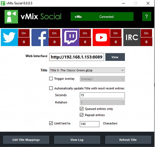 How to use vMix Social