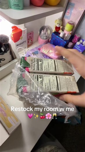 Restock w me 💗🥂✨🍒🤪 follow @Adelynn Woods✨🍒🌸 | restock my room with me