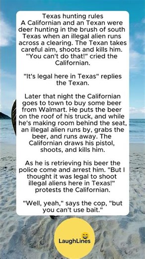 Texas Hunting Rules 😂 | Dark Humor Joke | American Comedy Short #funny #laugher #jokes #storytime