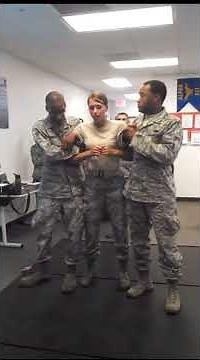 Girl grabs boys private part through taser training!!