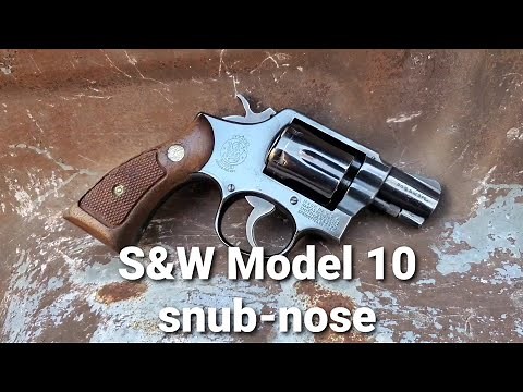1972 Smith&Wesson Model 10-5 Snub-Nose