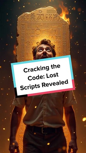 Discover how ancient scripts were brought back to life! Dive into the mysteries of forgotten writing systems. #history #mystery #language #writing #ancient #decoding
