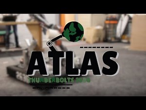 FRC 2630 ThunderBolts 2025 Robot Reveal- "Atlas"