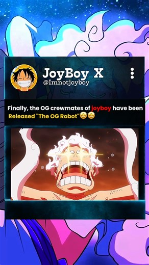 One Piece just released "The Robot"🤩🤩#luffy #robot #joyboy #onepiece