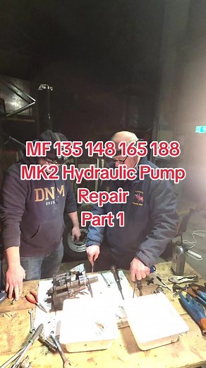 Massey Ferguson 135 248 165 188 MK hydraulic pump repair part 1 #tractorparts #masseyferguson #tractors #massey#farmtok