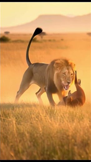 African Jungle: The Lion’s Hunt