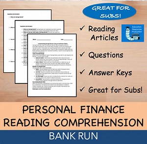 Bank Run - Personal Finance & Economics - Reading Comprehension