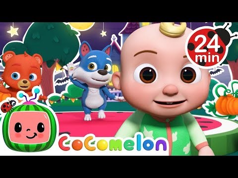 Halloween Howls with Wally! 🐾 + More | Cocomelon's - JJ's Animal Time | Food & Family | lia cha
