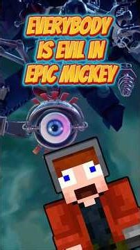 Epic Mickey is evil #funnygameplay #gamingclips #epicmickeyrebrushed