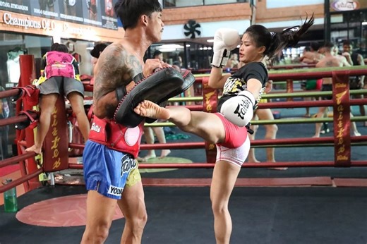 “Train hard, fight easy” - Stamp Fairtex shares why she gives her 100 percent with each training session