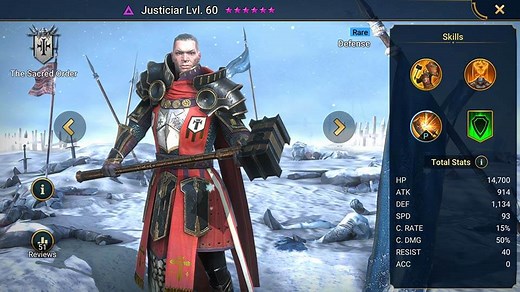 Justiciar - HellHades - Raid Shadow Legends