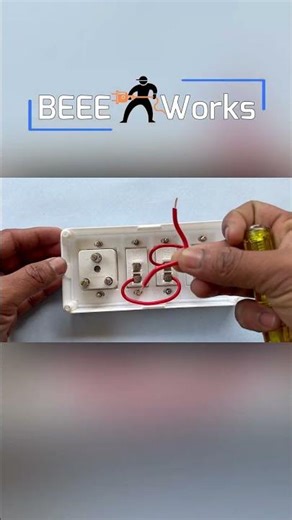 Socket + 2Switches + Socket Board wiring